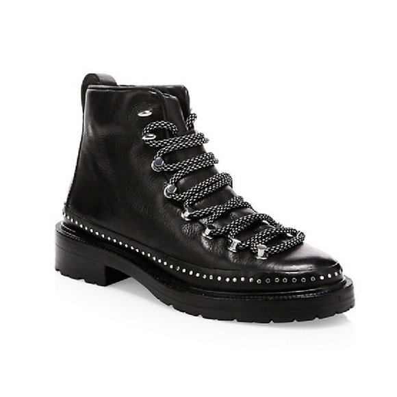 rag & bone Shoes - Rag & Bone Compass II Studded Leather Boots